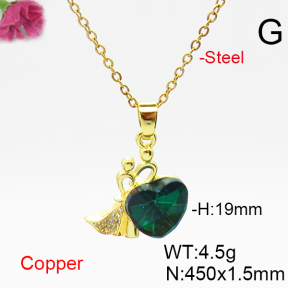 Fashion Copper Necklace  F6N406541aakl-G030