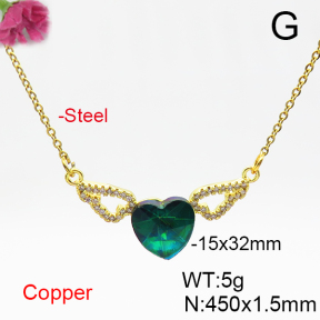 Fashion Copper Necklace  F6N406568aakl-G030