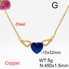 Fashion Copper Necklace  F6N406570aakl-G030