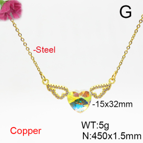 Fashion Copper Necklace  F6N406571aakl-G030