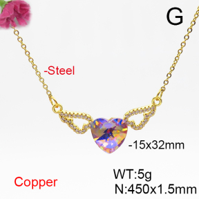 Fashion Copper Necklace  F6N406572aakl-G030