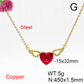 Fashion Copper Necklace  F6N406573aakl-G030