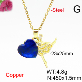 Fashion Copper Necklace  F6N406624aakl-G030