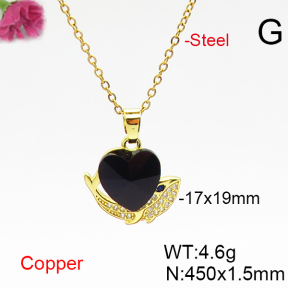 Fashion Copper Necklace  F6N406662aakl-G030