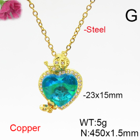 Fashion Copper Necklace  F6N406710aakl-G030