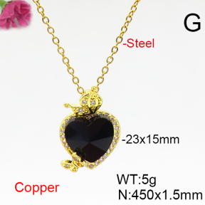 Fashion Copper Necklace  F6N406711aakl-G030