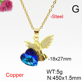 Fashion Copper Necklace  F6N406720aakl-G030