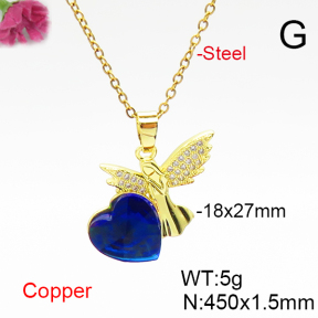 Fashion Copper Necklace  F6N406727aakl-G030