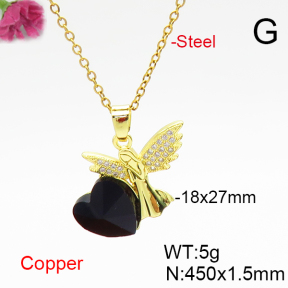 Fashion Copper Necklace  F6N406733aakl-G030