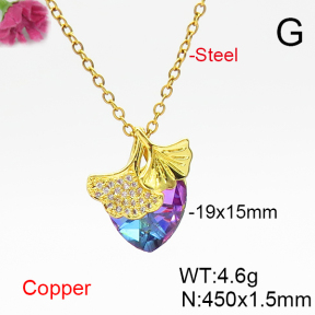 Fashion Copper Necklace  F6N406757aakl-G030