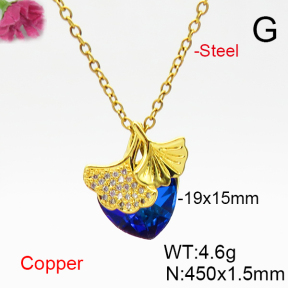 Fashion Copper Necklace  F6N406763aakl-G030