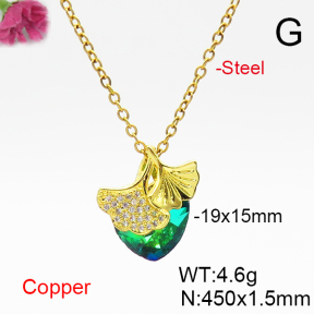 Fashion Copper Necklace  F6N406766aakl-G030