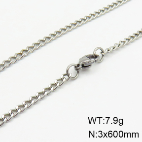 Stainless Steel Necklace  2N2003145aakl-900