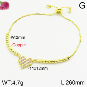 Fashion Copper Bracelet  F2B401488vbpb-J48
