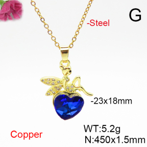 Fashion Copper Necklace  F6N406775aakl-G030