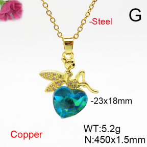 Fashion Copper Necklace  F6N406776aakl-G030