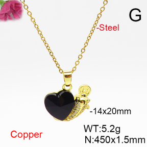 Fashion Copper Necklace  F6N406805aakl-G030