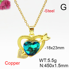 Fashion Copper Necklace  F6N406857aakl-G030