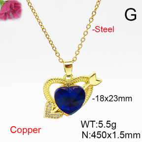 Fashion Copper Necklace  F6N406860aakl-G030