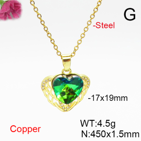 Fashion Copper Necklace  F6N406873aakl-G030