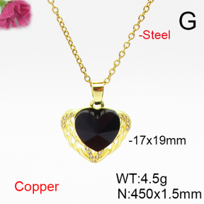 Fashion Copper Necklace  F6N406879aakl-G030