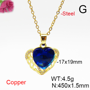 Fashion Copper Necklace  F6N406880aakl-G030