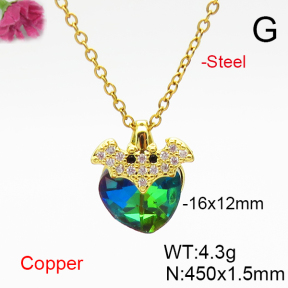 Fashion Copper Necklace  F6N406886aakl-G030