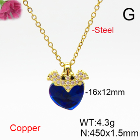 Fashion Copper Necklace  F6N406889aakl-G030