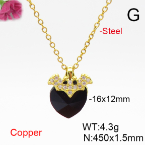 Fashion Copper Necklace  F6N406891aakl-G030