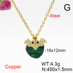 Fashion Copper Necklace  F6N406896aakl-G030