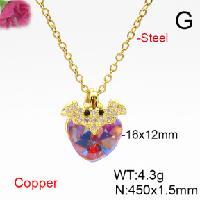 Fashion Copper Necklace  F6N406900aakl-G030