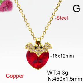 Fashion Copper Necklace  F6N406902aakl-G030