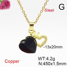 Fashion Copper Necklace  F6N406915aakl-G030