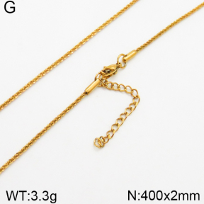 Stainless Steel Necklace  5N2000840bbov-368