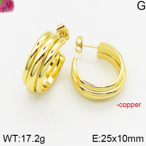 Fashion Copper Earrings  F5E200392bbov-J40
