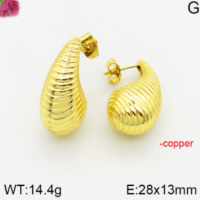 Fashion Copper Earrings  F5E200394bbov-J40