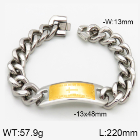  Closeout( No Discount) Stainless Steel Bracelet  CL6B00013bbov-742 