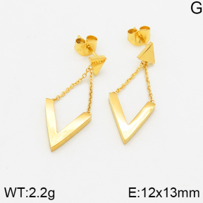  Closeout( No Discount) Stainless Steel Earrings  CL6E00056aajl-742