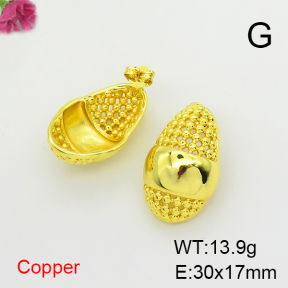 Fashion Copper Earrings  F6E200360vbnb-L017