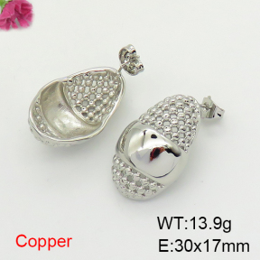 Fashion Copper Earrings  F6E200361vbnb-L017