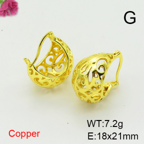 Fashion Copper Earrings  F6E200370vbnb-L017