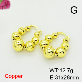 Fashion Copper Earrings  F6E200372vbnb-L017