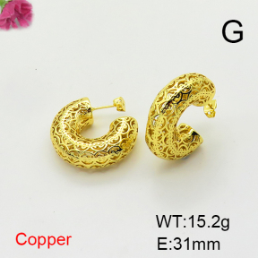 Fashion Copper Earrings  F6E200385vbnb-L017