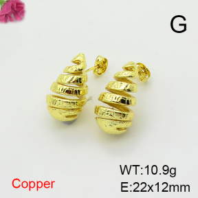 Fashion Copper Earrings  F6E200394vbnb-L017