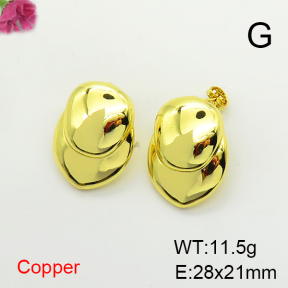 Fashion Copper Earrings  F6E200398vbnb-L017