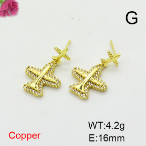 Fashion Copper Earrings  F6E404706vbmb-L017