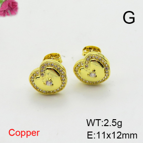 Fashion Copper Earrings  F6E404708vbmb-L017