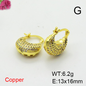 Fashion Copper Earrings  F6E404709bhva-L017
