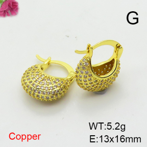 Fashion Copper Earrings  F6E404710bhia-L017