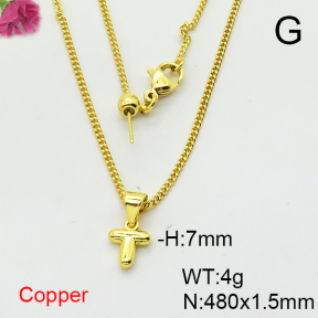Fashion Copper Necklace  F6N200385baka-L017